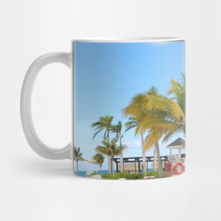 Palm Trees on Vacation in Montego Bay Mug